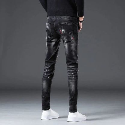 Men's Korean-style Trendy Slim Fit Skinny Pants