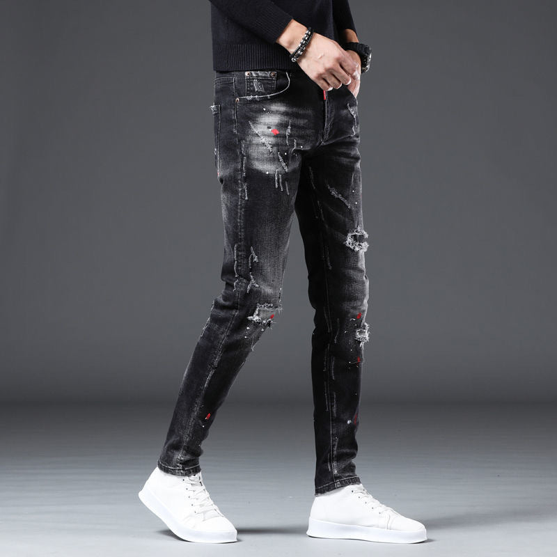 Men's Korean-style Trendy Slim Fit Skinny Pants