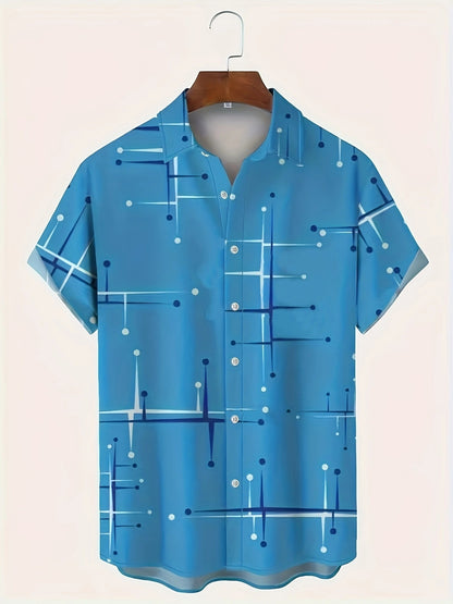 Fashion Printed Shirt Summer Menswear Printing