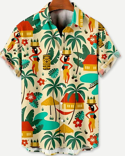 3D Fashion Summer Casual Printed Hawaiian Shirt