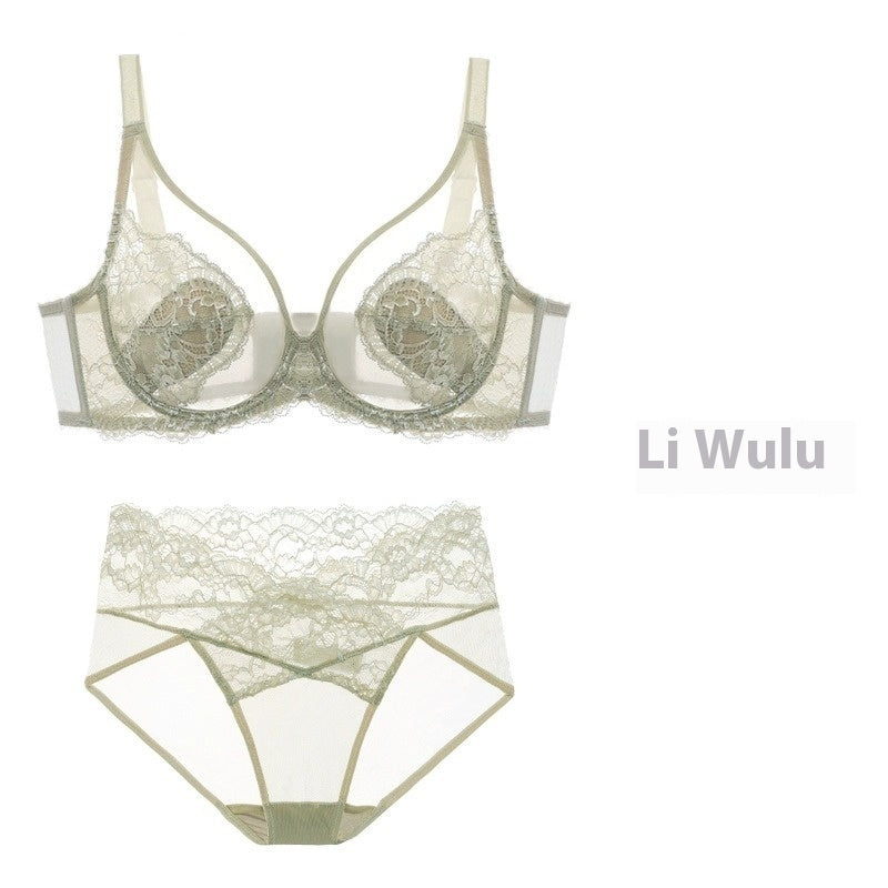 Thin Suit Push Up Full Cup Breast Holding Anti-sagging Ultra-thin Bra