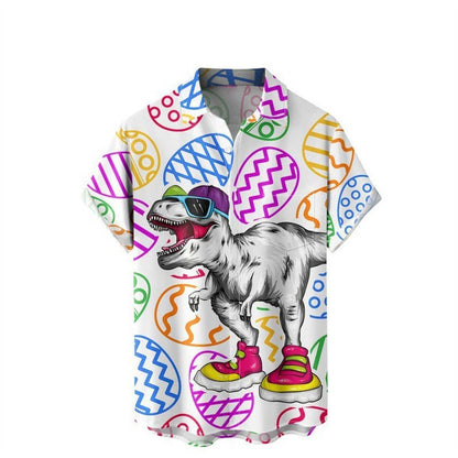 3D Digital Printing Shirt Hawaiian Casual