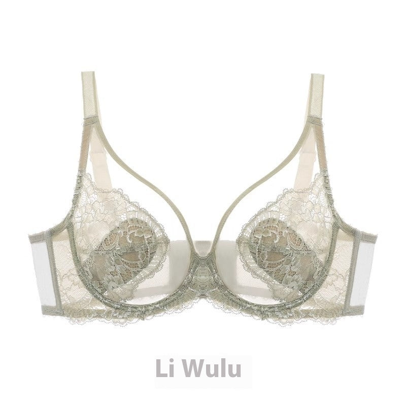 Thin Suit Push Up Full Cup Breast Holding Anti-sagging Ultra-thin Bra